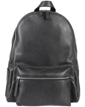 Orciani Micron Logo Lettering Backpack - Grey