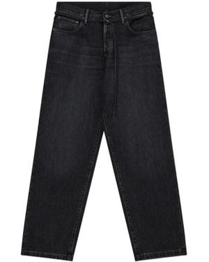 Acne Studios Mid Waisted Wide-Leg Jeans - Grey