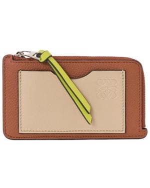 Loewe Coin Cardholder - Natural