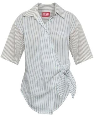 DIESEL Striped Shirt - Gray
