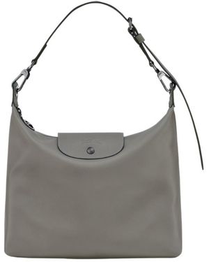 Longchamp Le Pliage Xtra Medium Hobo Bag - Grey