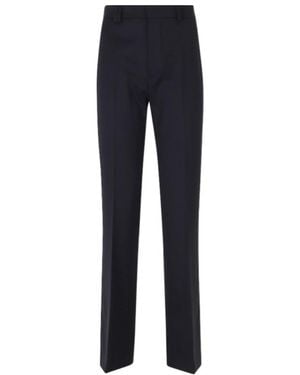 Seventy Casual Pants With Belt Loops - Blue