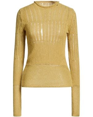 Rick Owens Solid-Colored Knit Top - Yellow