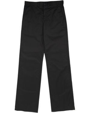 Rier Casual Trousers With Belt Loops - Black