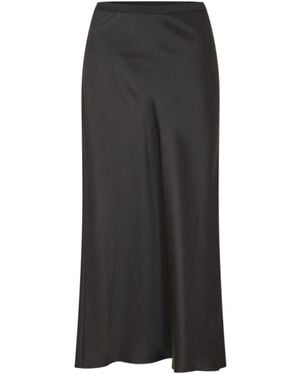 Anine Bing Anine Silk Skirt Ld99 - Black