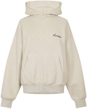Fear Of God Logo Hoodie - Natural