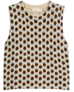 iBlues V-Neck Vest - Multicolor