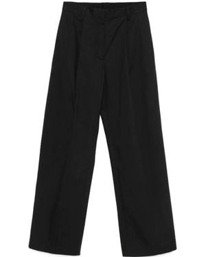 Dries Van Noten Belt Loops Slacks - Black