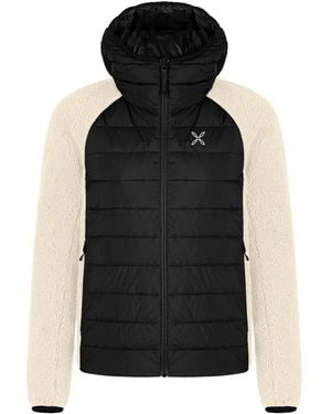 Montura Quilted Fleece-Texture Jacket - Black