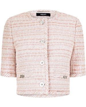 Versace Tweed Jacket - Pink