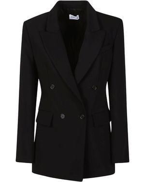 P.A.R.O.S.H. Panty26 Double-Breasted Blazer - Black