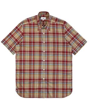 dunhill Plaid Shirt - Brown