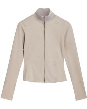 adidas Entire Studios Zip-Up Performance Jacket - Natural