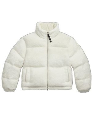 Canada Goose Fallon Fleece Puffer Jacket - White