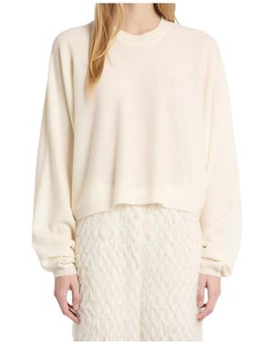 Marella Crew-Neck Sweater - White