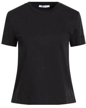 Max Mara Solid Colour Basic T-Shirt - Black