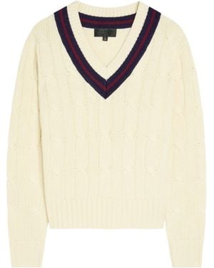 Nili Lotan Cable-Knit Jumper - Natural