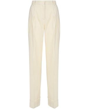 ANDAMANE Natalie Maxi Trousers - White