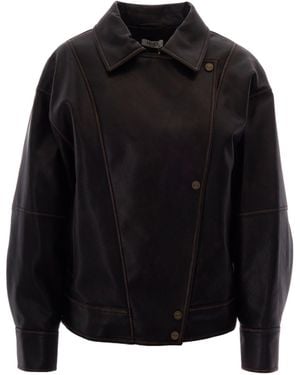 Liu Jo Long-Sleeved Casual Jacket - Black
