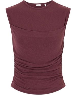 Agolde Minimalist Vest - Purple