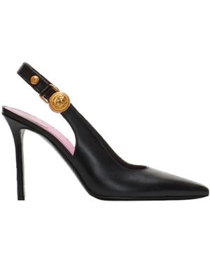 Balmain Eva Slingbacks - Black