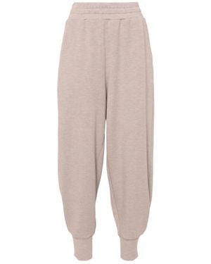 Varley Mélange-Effect Tapered Trousers - Grey