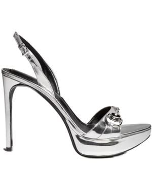 Gucci Donna Platform Sandal - Metallic