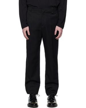 Simone Rocha Belt Loops Slacks - Black