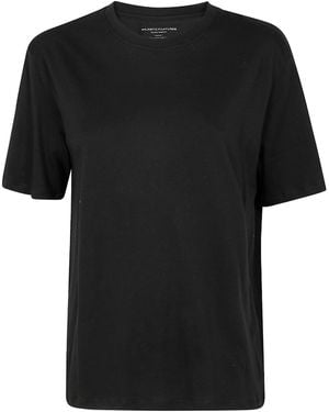 Majestic Filatures Cotton T-Shirt - Black