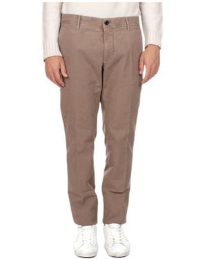 Incotex Casual Pants With Belt Loops - Gray