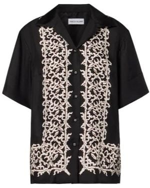 Rebecca Vallance Sundia Silk Shirt - Black