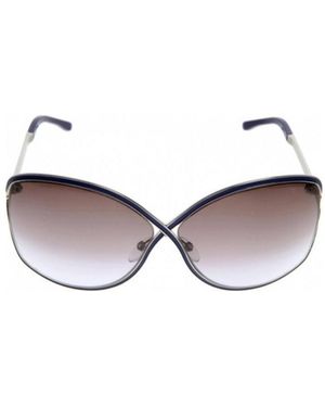 Tom Ford Round Sunglasses - Metallic