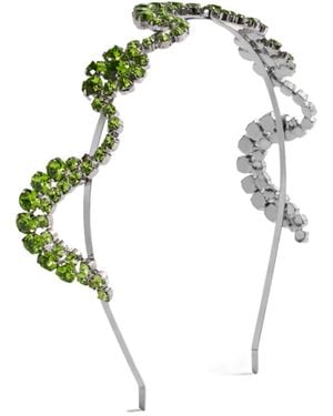 Simone Rocha Scalloped Sepal Hairband - White