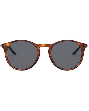 Giorgio Armani Round Frame Sunglasses - Multicolour