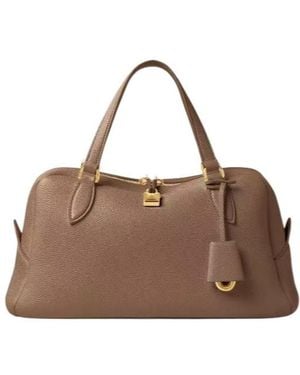 Loro Piana Small Needle Handbag - Brown
