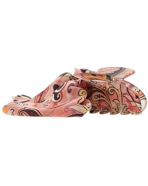 Etro Logo Hair Accessories - Pink