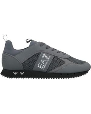 EA7 Lace-Up Trainers - Grey