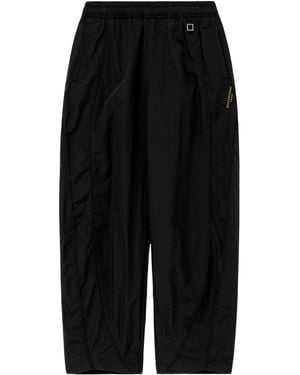 WOOYOUNGMI Wide-Leg Trousers - Black