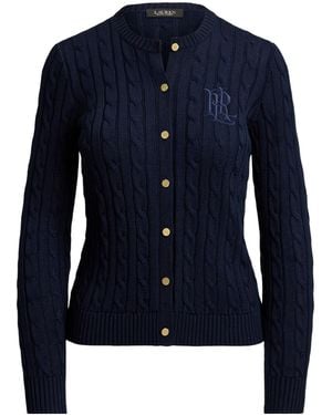 Ralph Lauren Shaped Cardigan - Blue