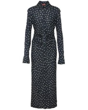 Altuzarra Claudia Jersey Shirt Dress - Blue