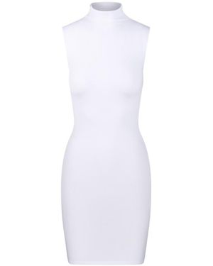 Gucci Seamless Stretch Jersey Dress - White