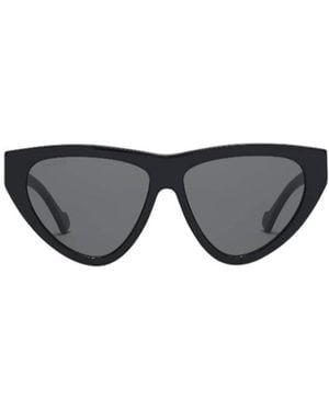Gucci Eyewear Cat-Eye Frame Sunglasses - Gray
