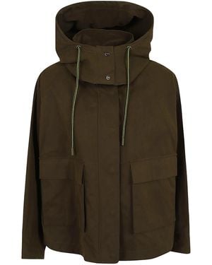 Herno Hooded Pocket Jacket - Green