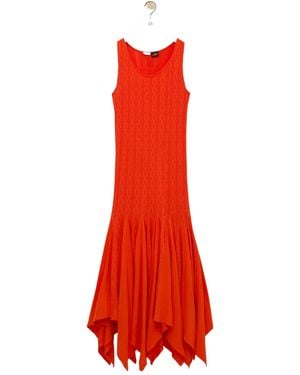 Loewe Tank Dress - Red