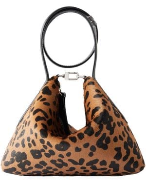 TOTEME Zippered Shoulder Bag - Brown