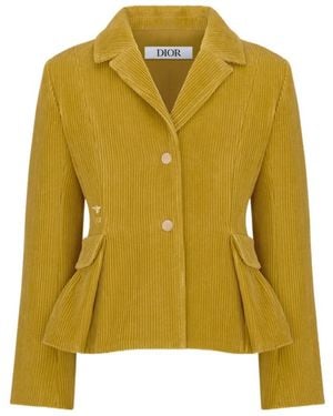 Dior Long Sleeve Jacket - Yellow