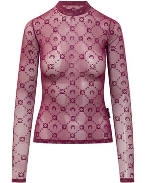 Designer Marine Serre Second Skin Tops for Women - Up to 65
