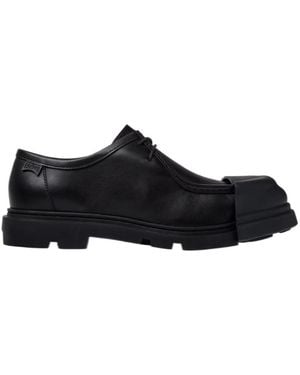 Camper Chunky Lace-Up Shoes - Black