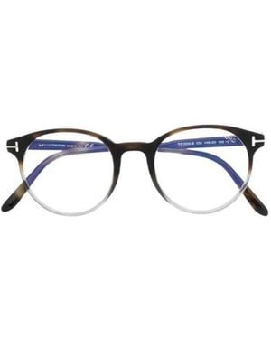 Tom Ford Eyewear Round Frame Glasses - Multicolour