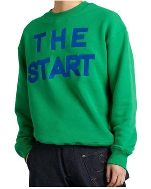 JW Anderson Jw Anderson Long Sleeve Crewneck Sweatshirt - Green
